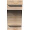 Ekena Millwork Mediterranean Rough Sawn Rafter Tail, Douglas Fir, 4"W x 8"H x 18"L RFT04X08X18MED00RDF - alternate 4